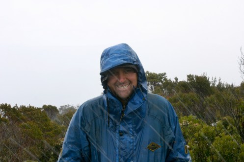 John on the summit of the Princess Range 1