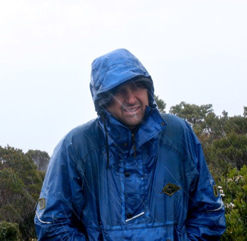 John on the summit of the Princess Range 2