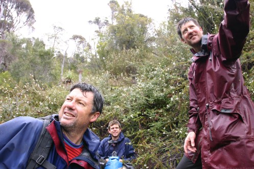 Richard, Matt and Dale in the baeura 1